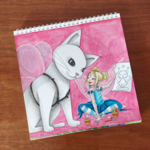 coloriage dans le Cahier de Coloriages 2 de Laure Phelipon