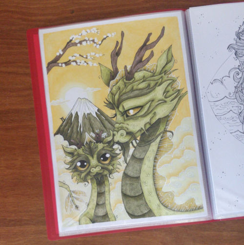 coloriage du Patreon d'Amandine Jung