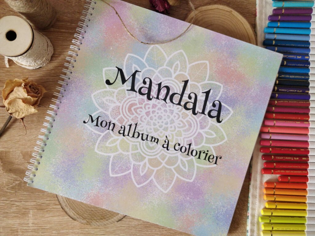 Couverture de "Mandala, Mon album à colorier"
