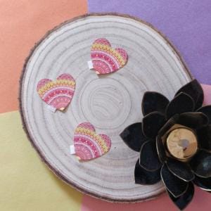Sticker mandala "De tout mon coeur"