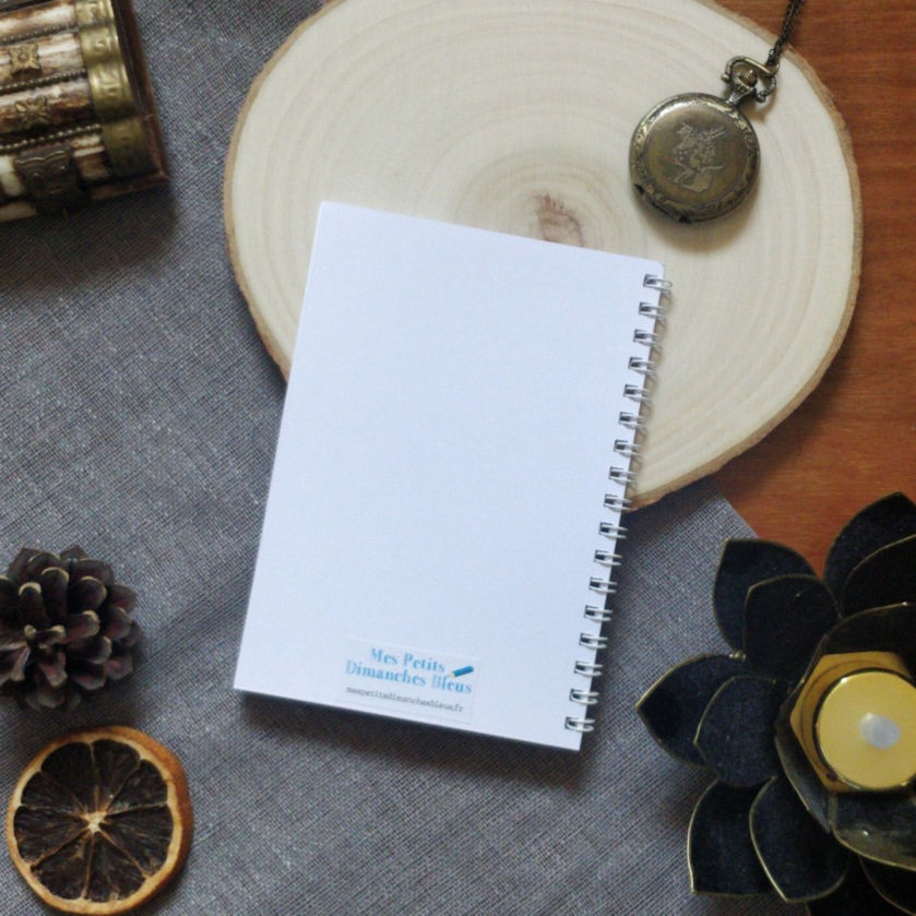 Arrière des carnets de notes