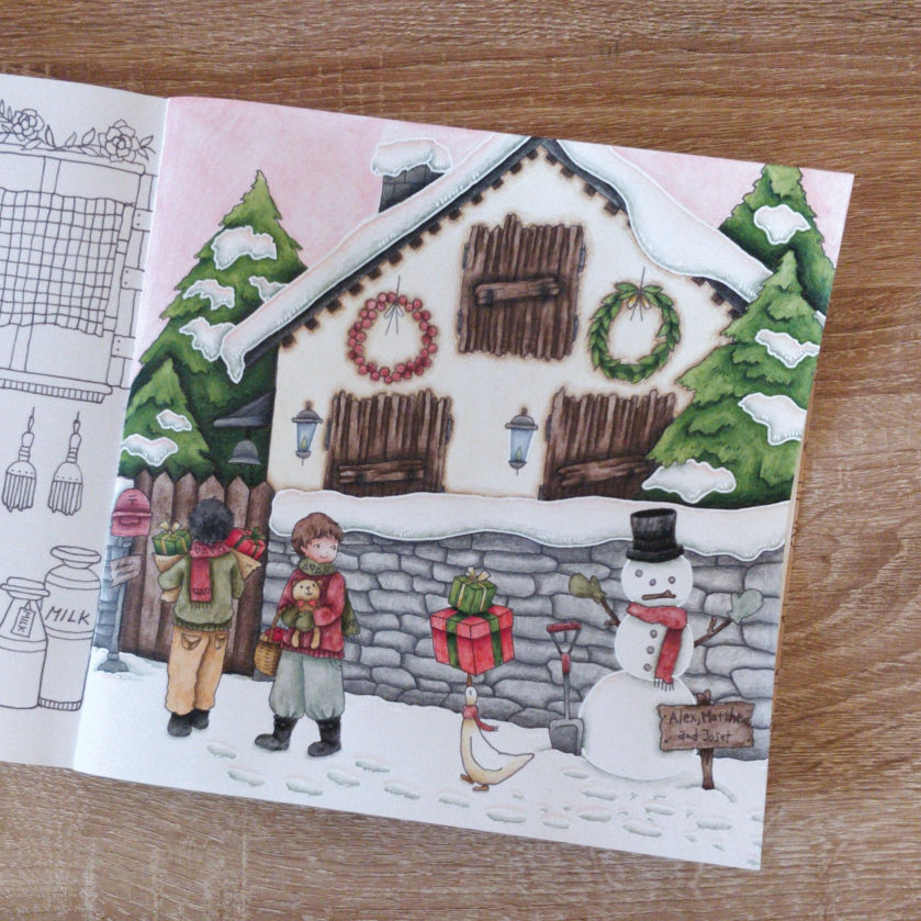Coloriage du livre Le Royaume Caché